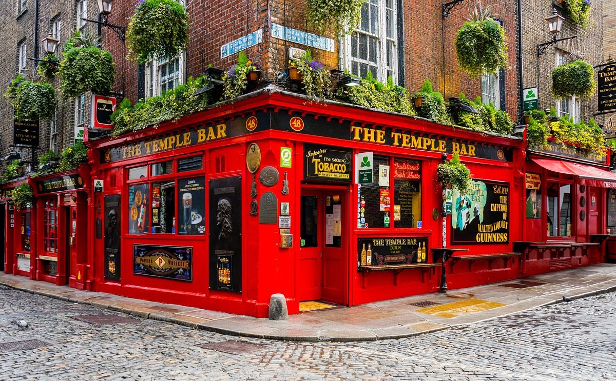 The Temple Bar in Dublin, Irland