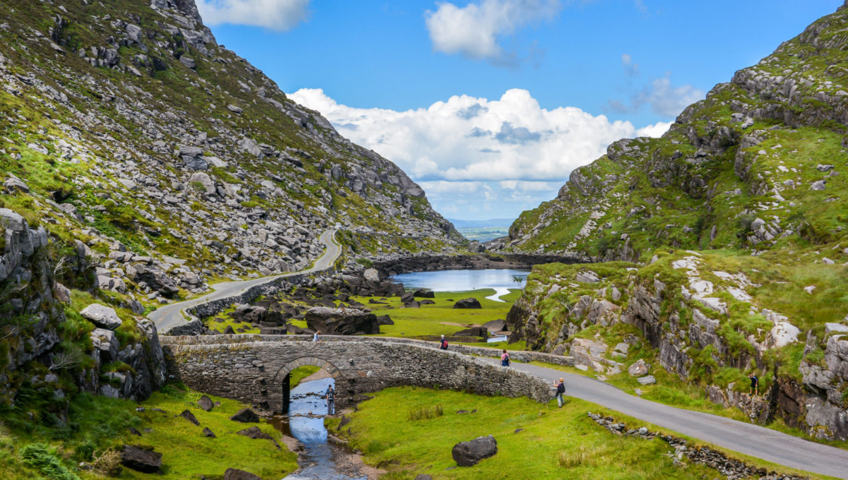 Gap of Dunloe, Tal in der Grafschaft Kerry, Reise nach Irland