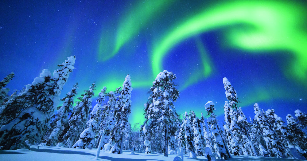 Aurora Borealis Finnisch-Lappland