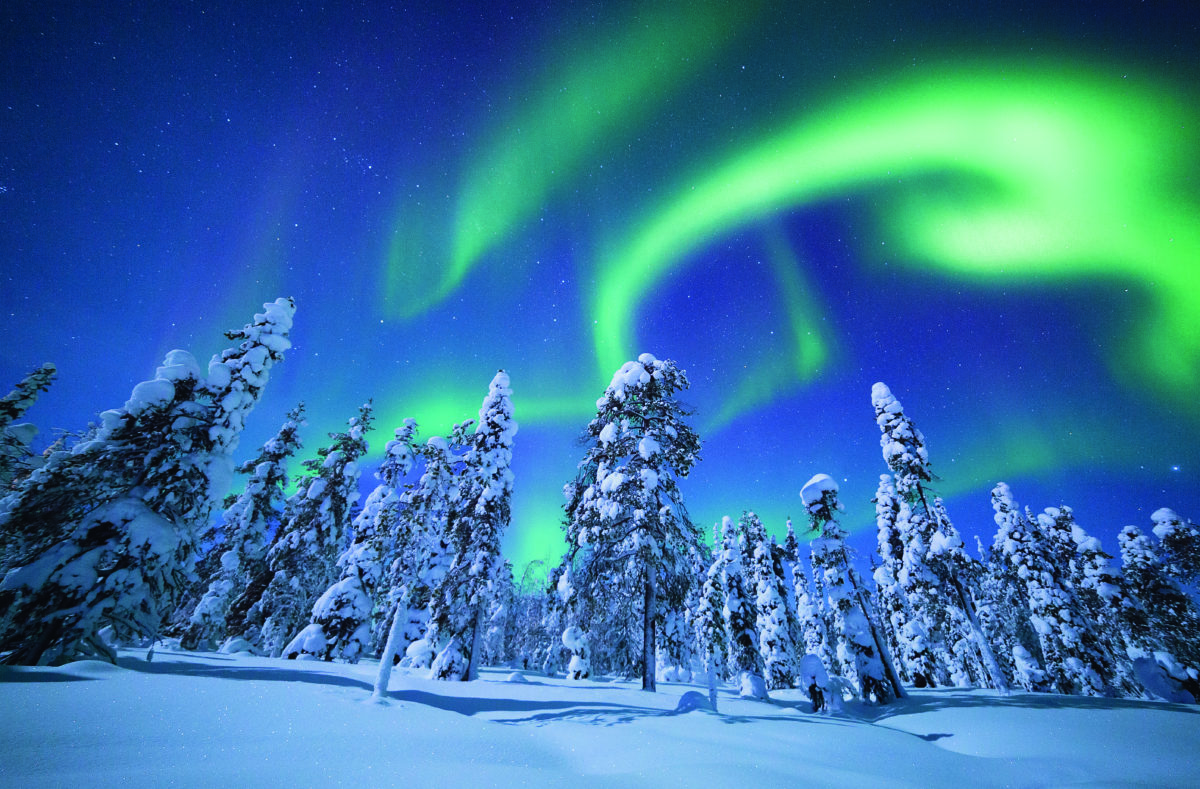 Aurora Borealis Finnisch-Lappland