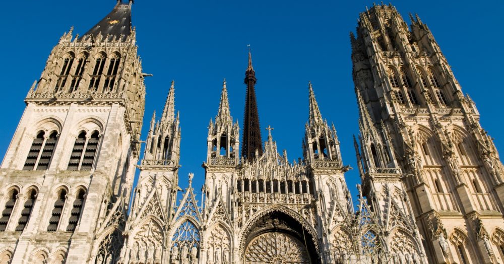 Kathedrale von Rouen Reise in Frankreich