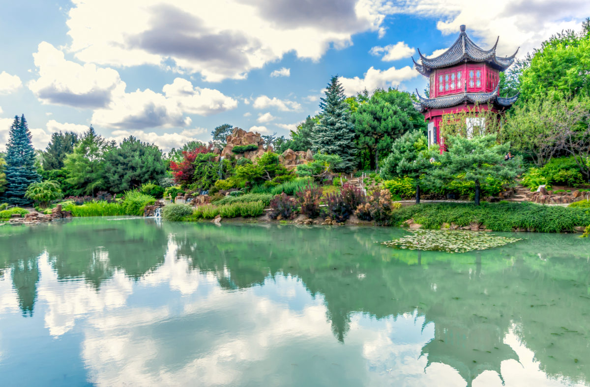 Botanischer Garten von Montreal in Kanada
