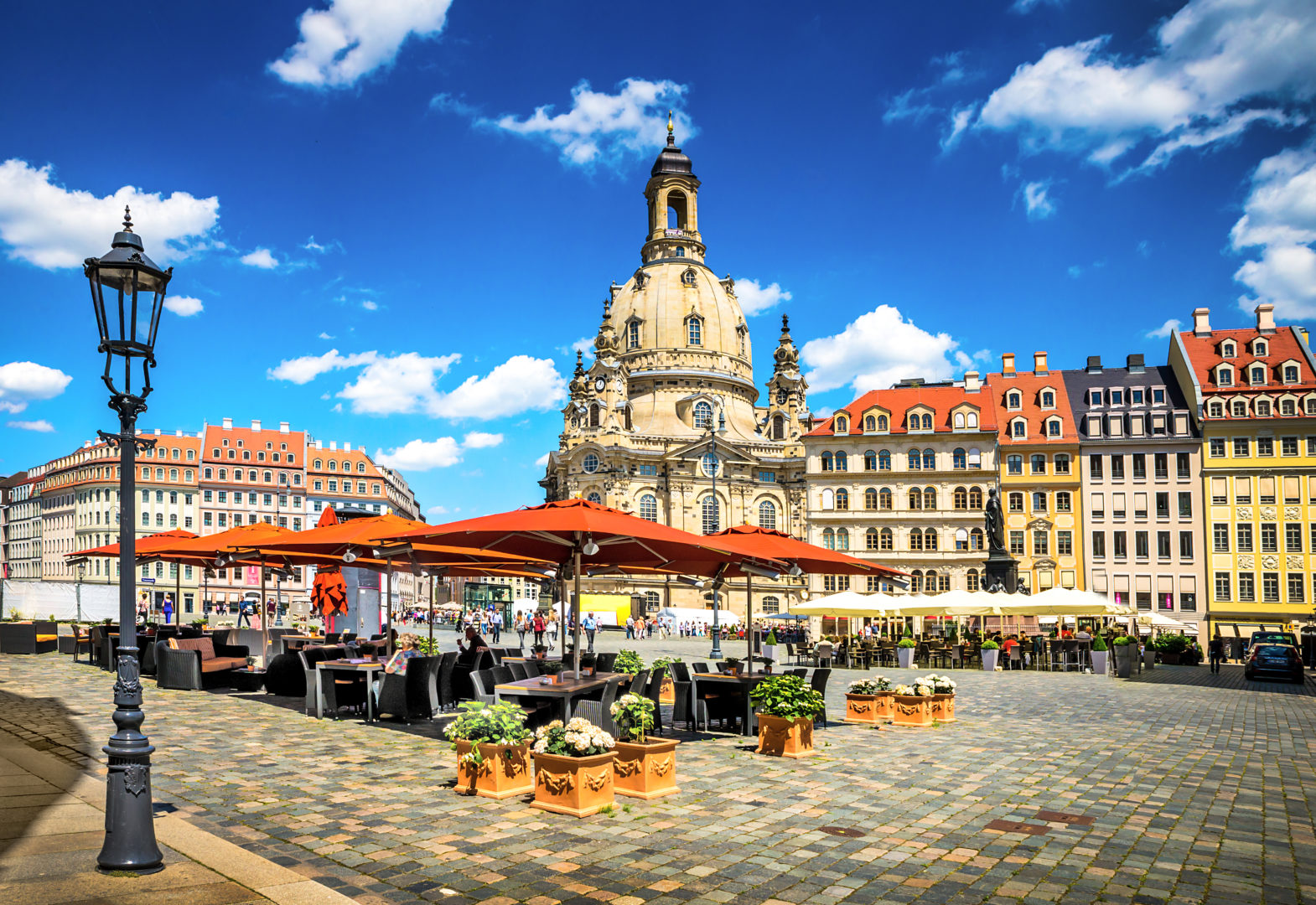 Historisches Zentrum von Dresden in Deutschland