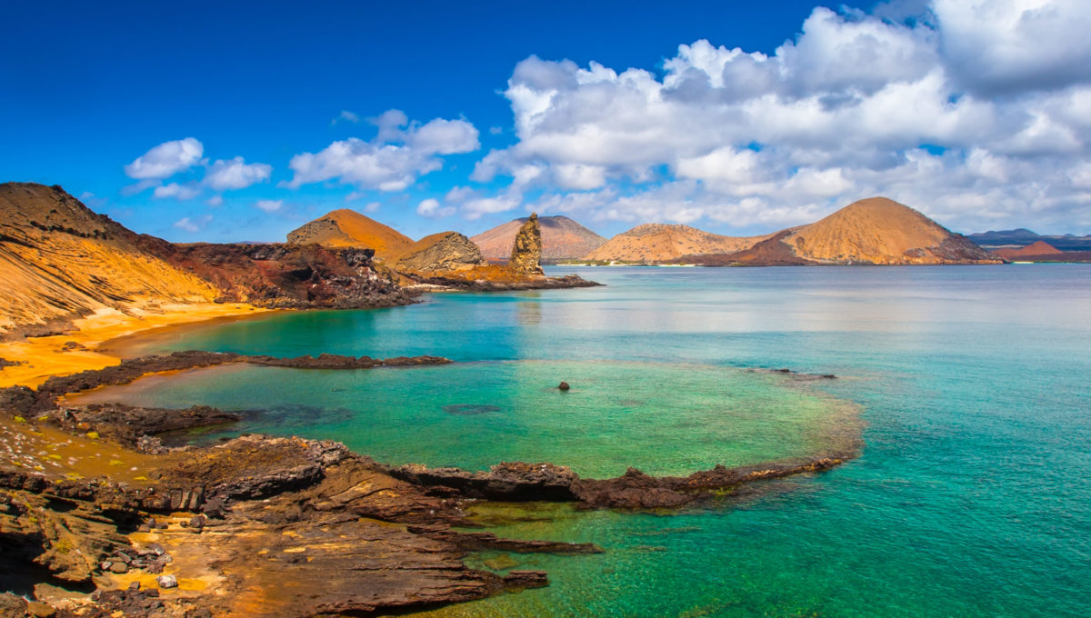 Landschaften Insel Bartolomé auf den Galapagosinseln