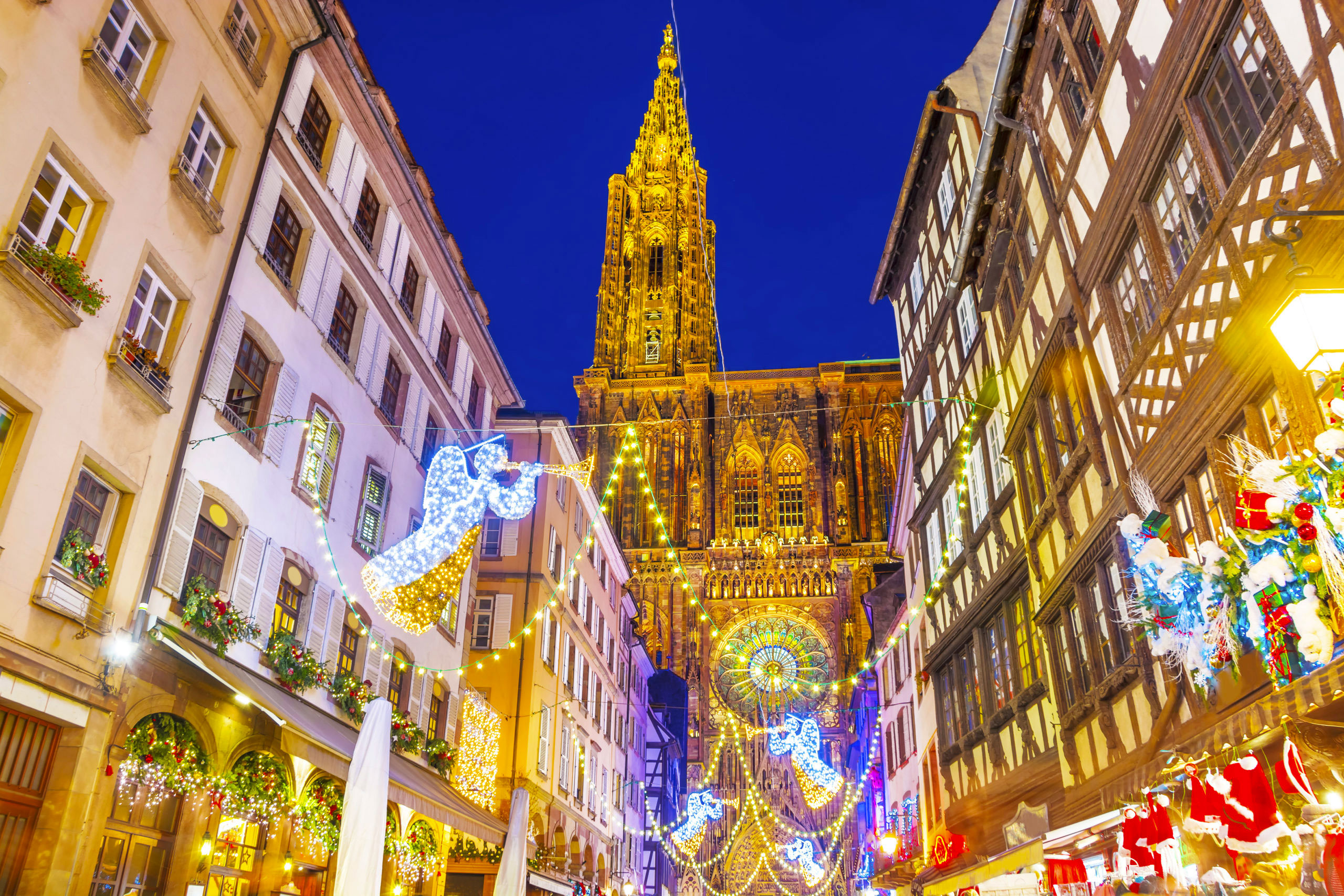 Lumières de Noël à Strasbourg, Alsace