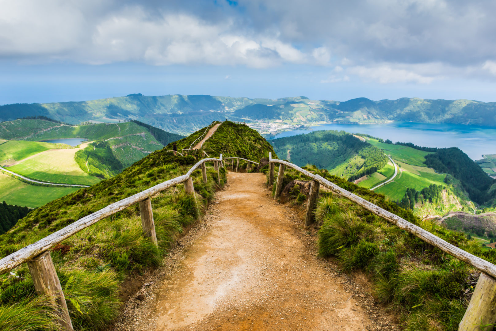 Aussichtspunkt Pico do Carvao, Reise auf die Azoren
