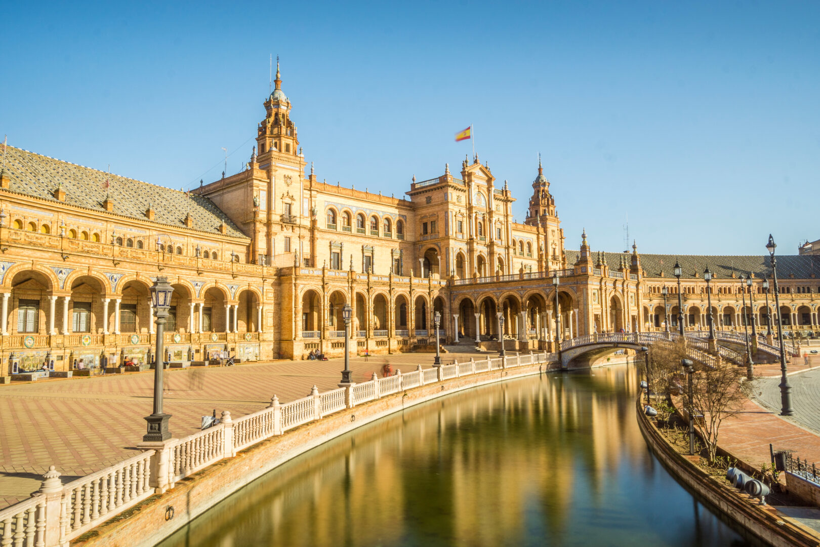 Plaza de España Sevilla, Andalusien, Spanien