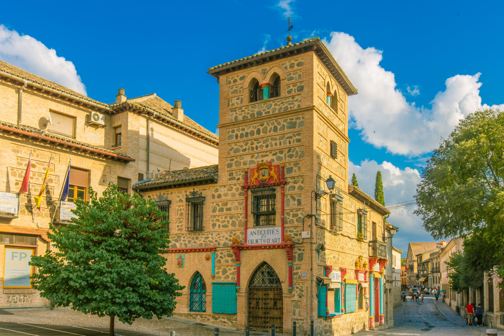 Gebäude in Toledo, Spanien