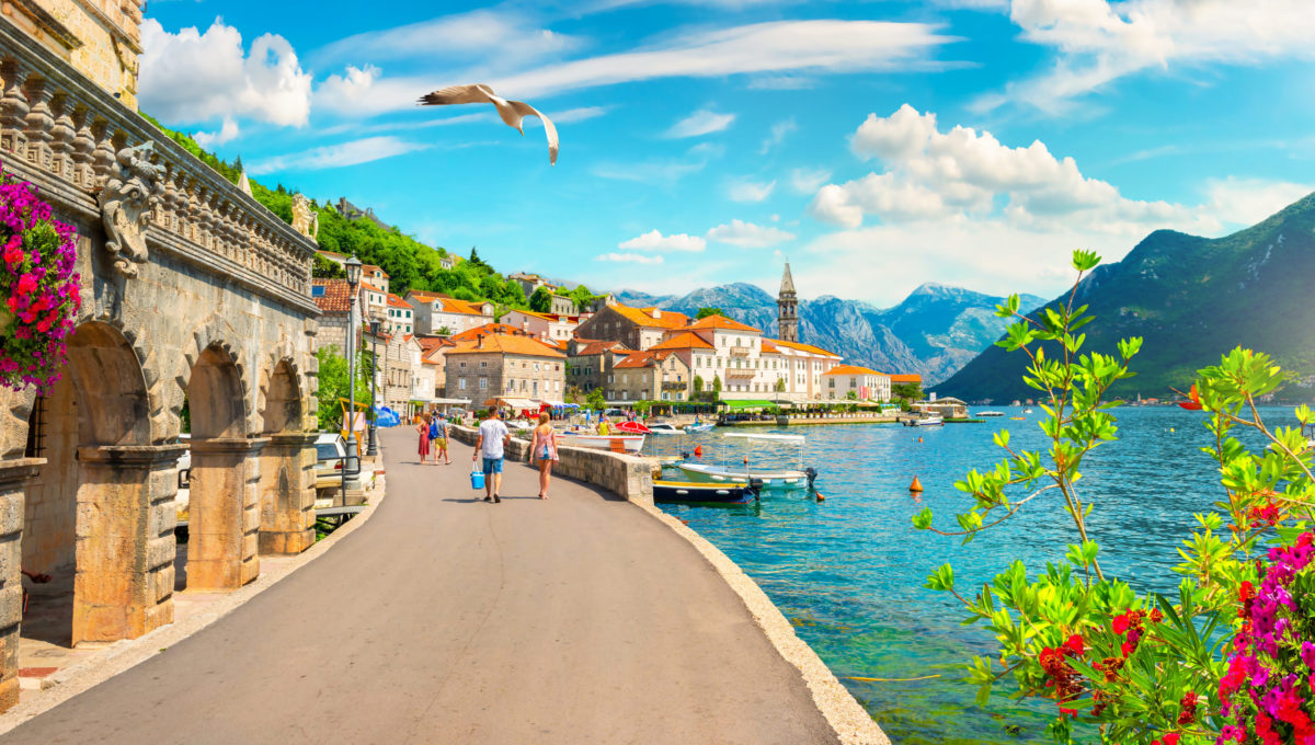 Spaziergang in Kotor Reise nach Montenegro