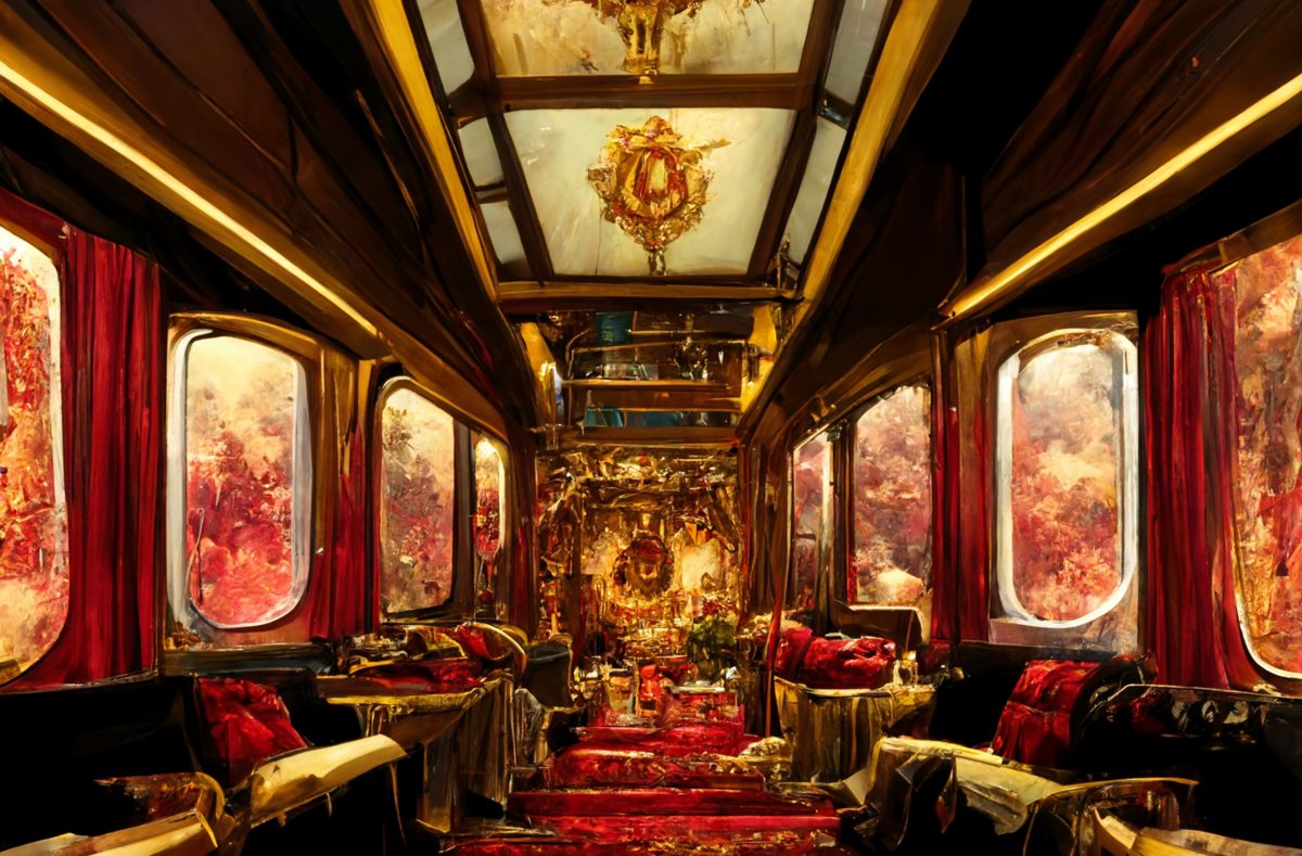 Der mythische und luxuriöse Orient-Express-Zug