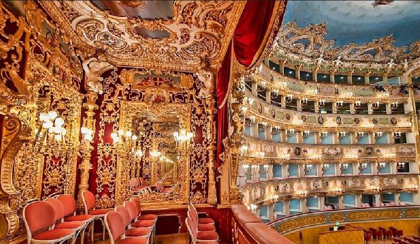 La Fenice, das Opernhaus von Venedig, Italien