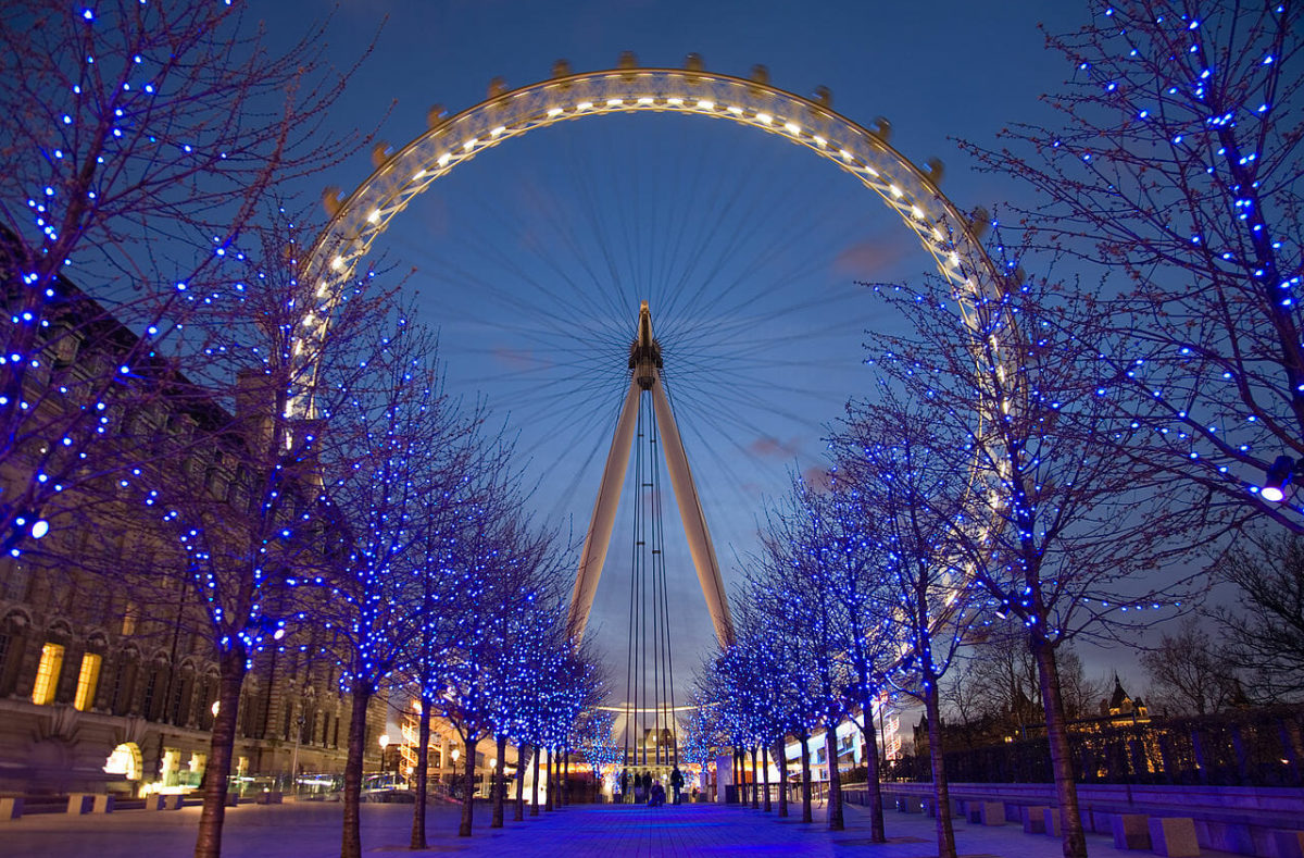 London Eye auf Gruppenreise in London