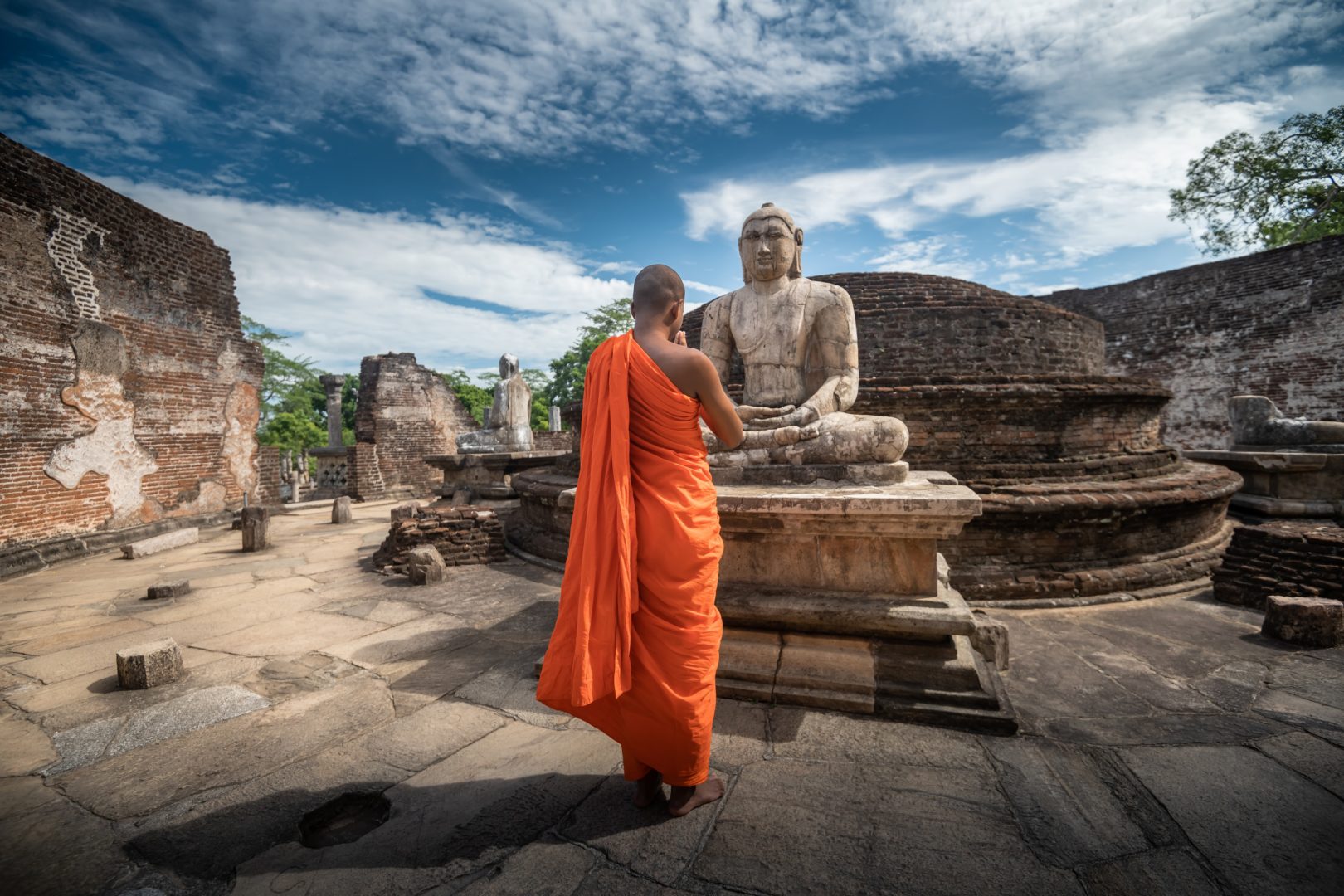 Polonaruwa, Gruppenreise nach Sri Lanka
