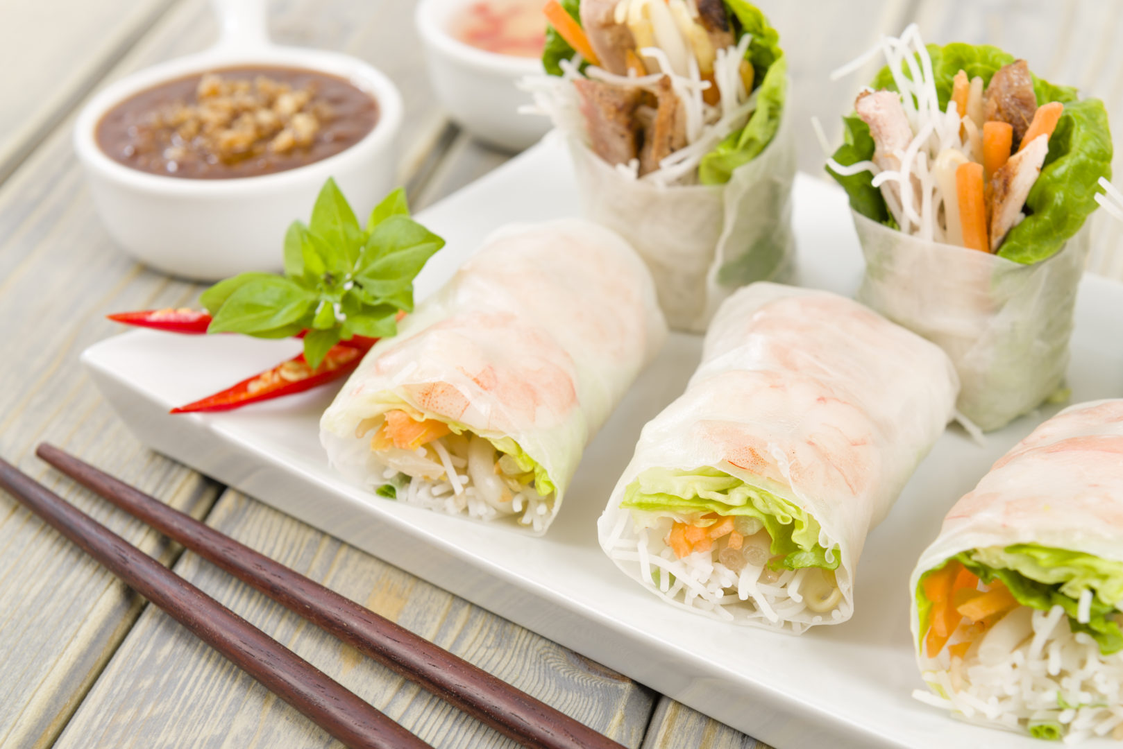 Vietnamesische Frühlingsrollen