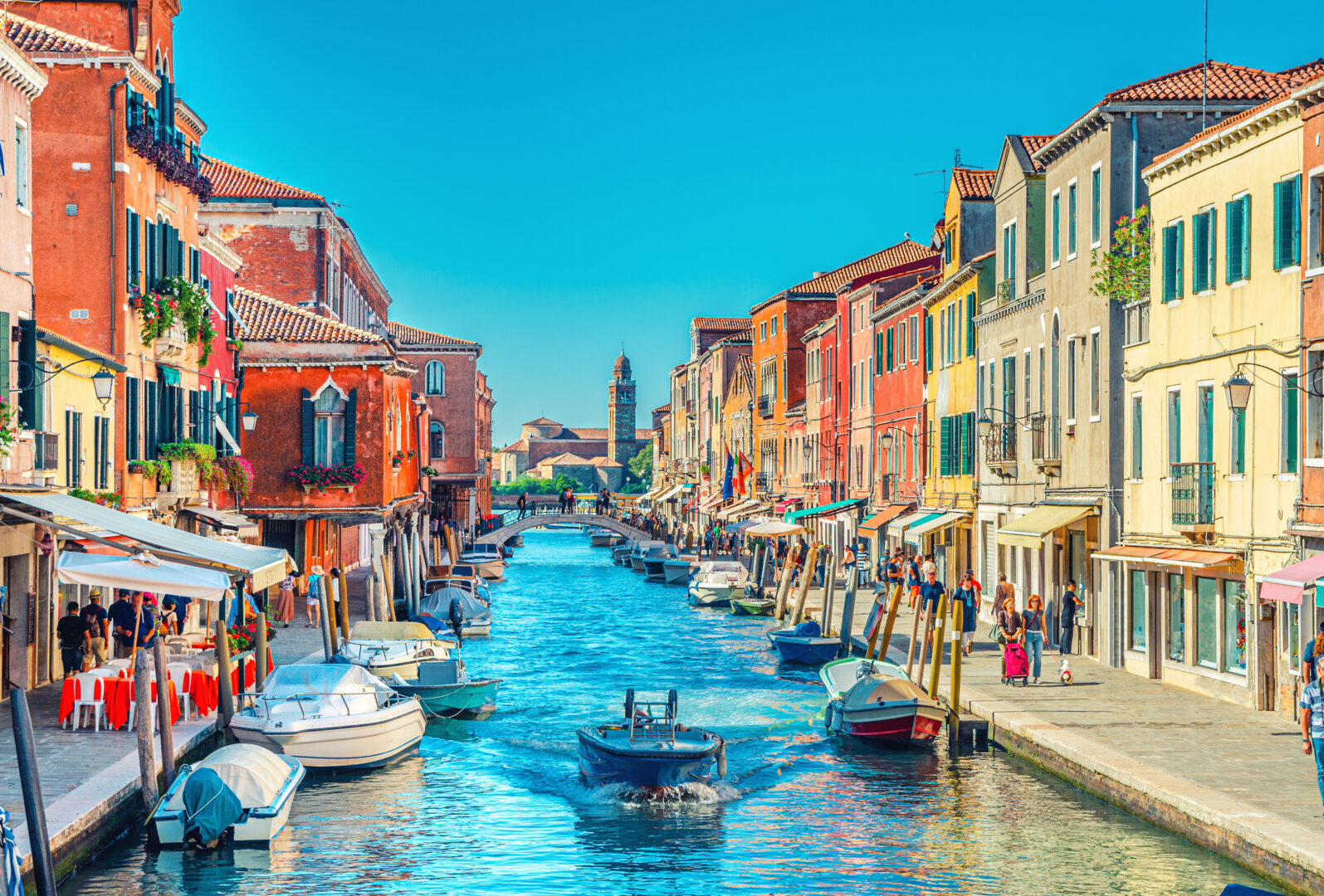 Murano in Venedig, Italien