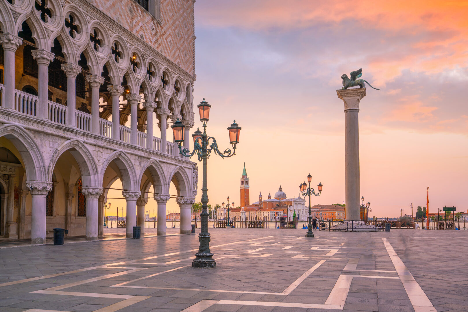 Markusplatz in Venedig, Italien