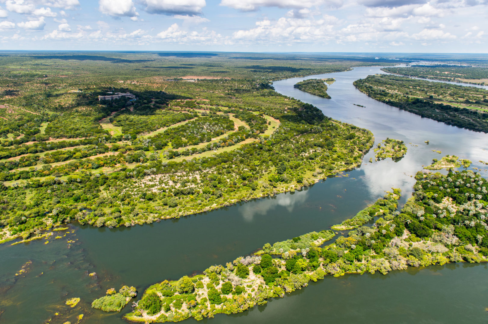 Sambesi-Fluss in Afrika, Reise ins südliche Afrika