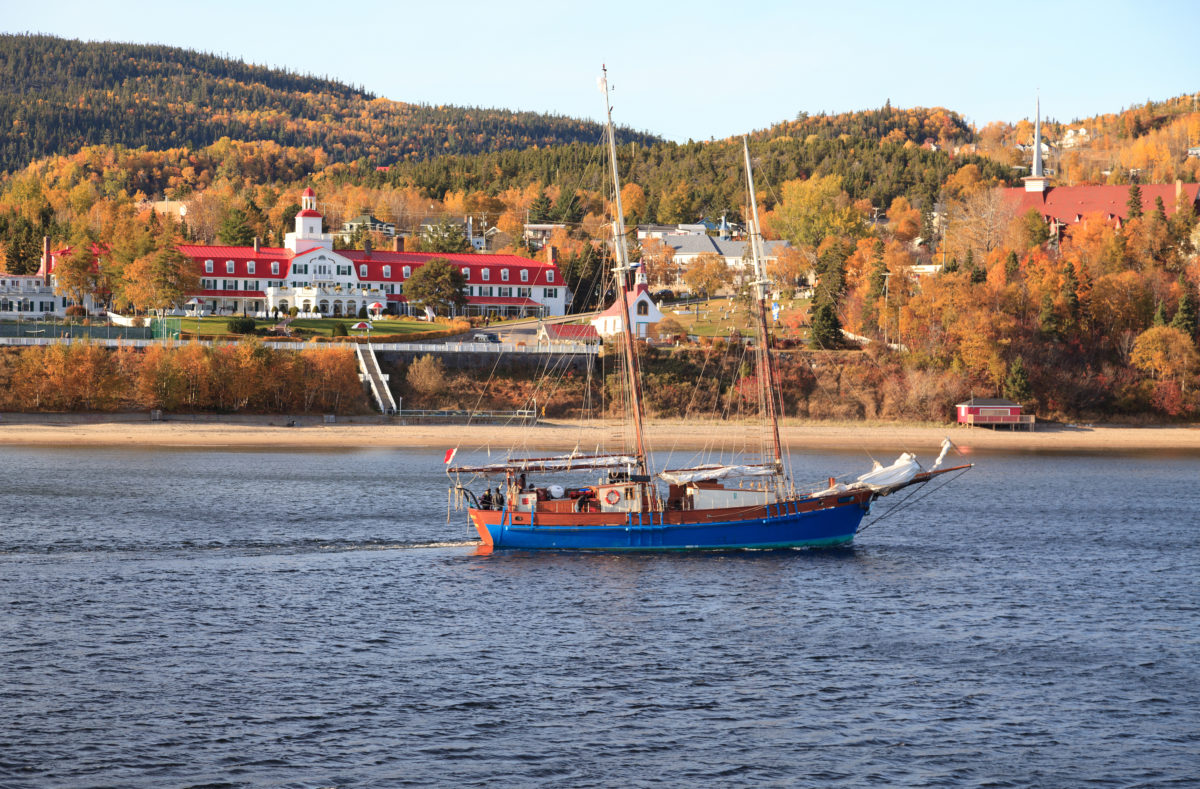 Tadoussac in Quebec im Herbst