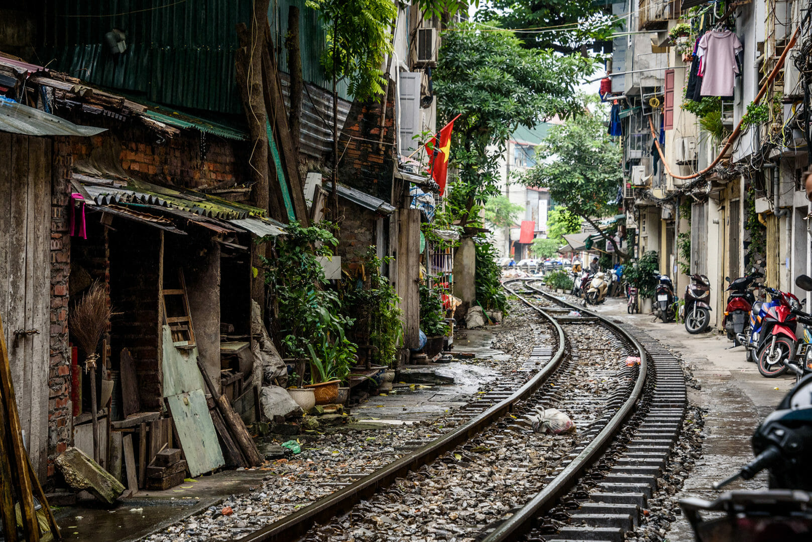 Eisenbahnstrecke von Hanoi, Vietnam