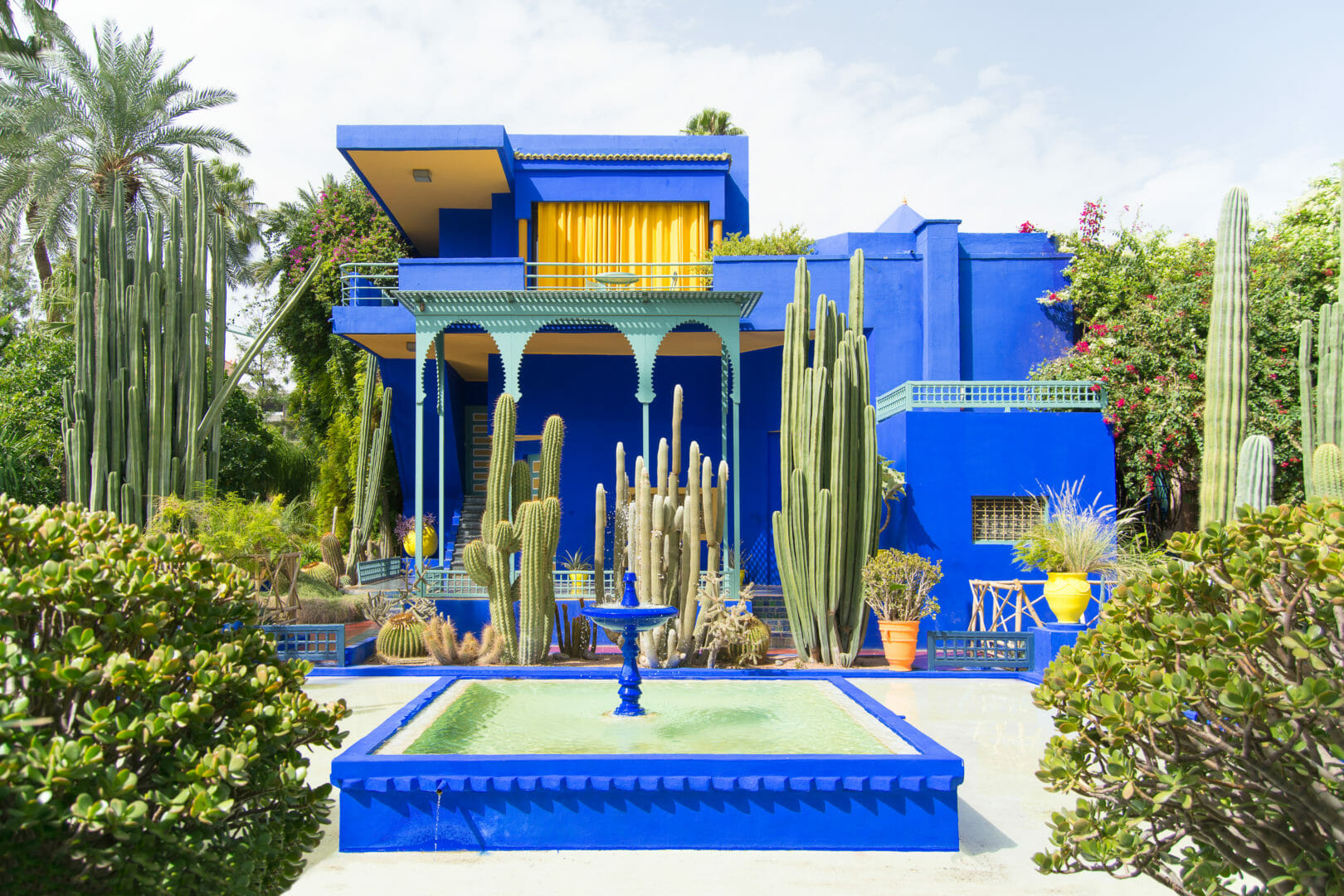 Besuchen Sie den Majorelle-Garten in Marrakech als Gruppe