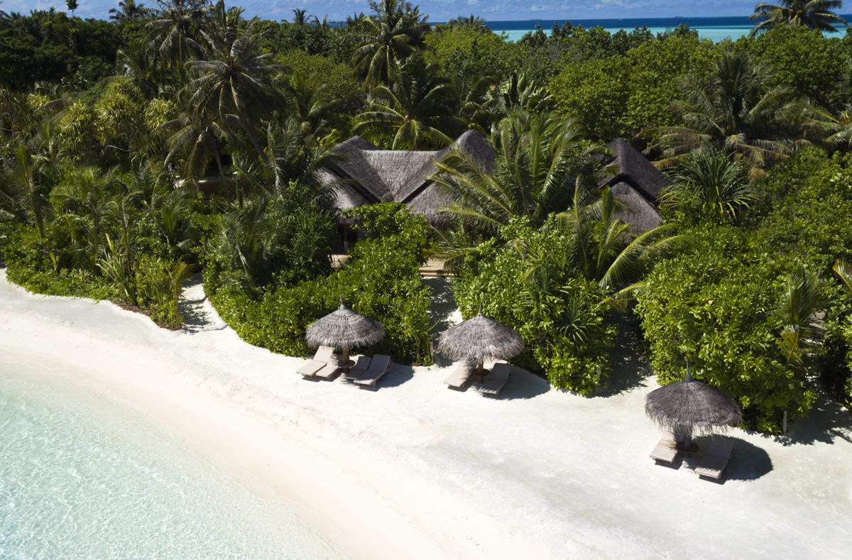 Strand-Bungalows Anantara Dhigu Maldives Resort