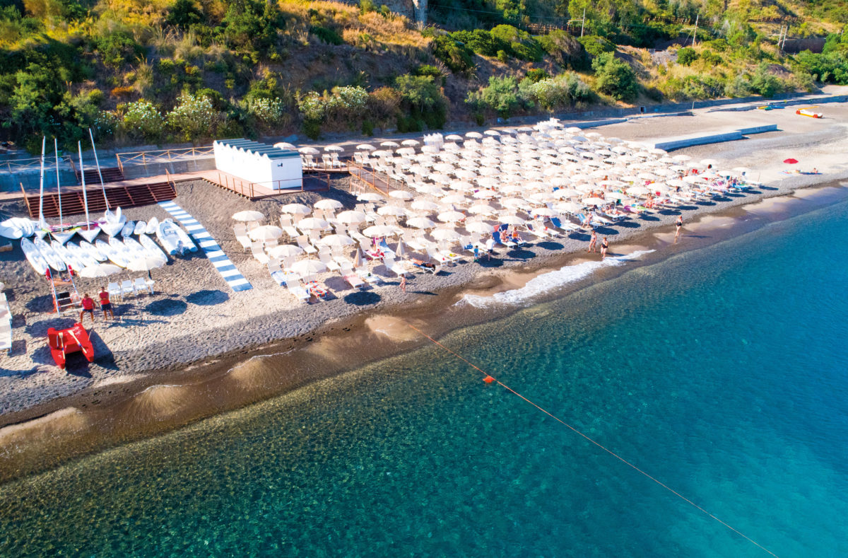 Strand Pollina Resort Strandurlaub Sizilien