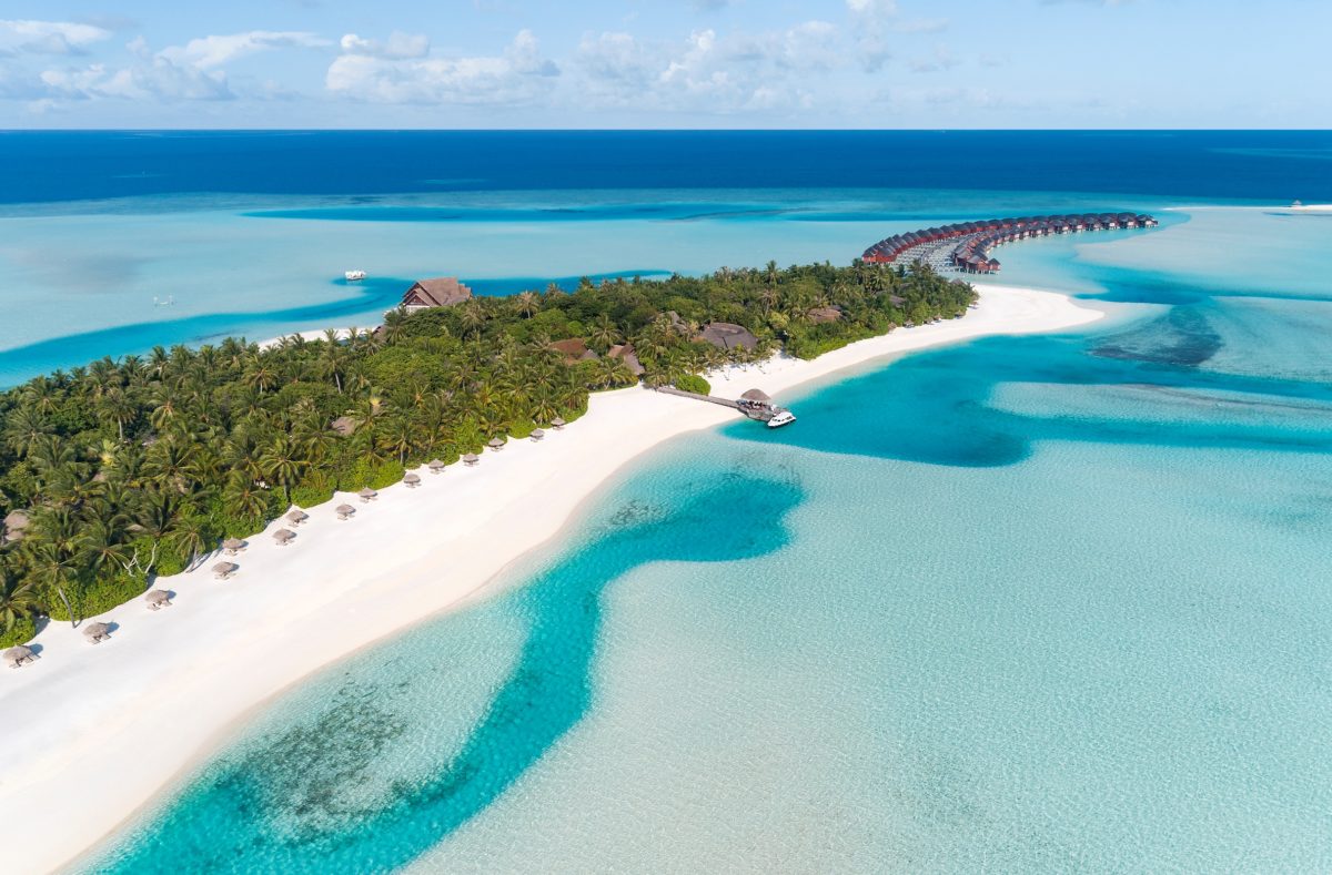 Strand und Lagune Anantara Dhigu Maldives Resort