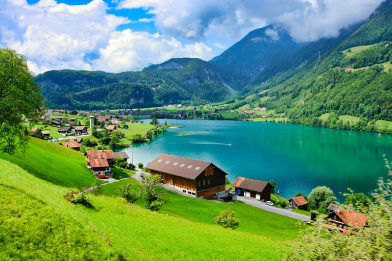 Gruppenbesuch am Lungernsee in der Zentralschweiz