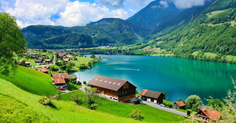 Gruppenbesuch am Lungernsee in der Zentralschweiz