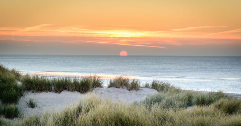 Touquet Strand an der Opal-Küste
