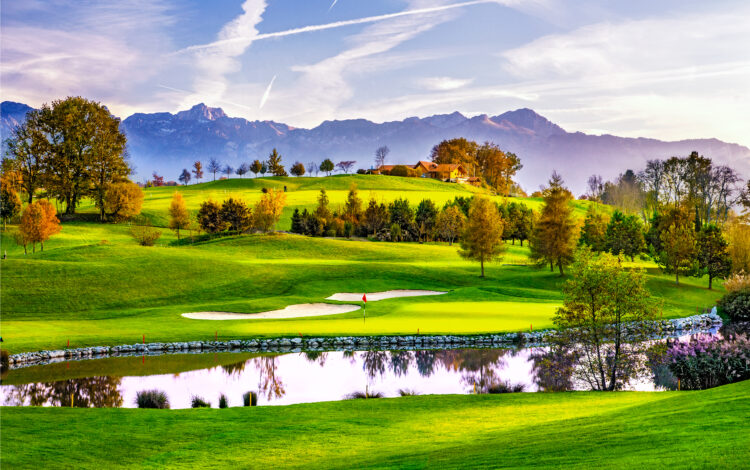 Golf-Aufenthalt an der Riviera von Montreux
