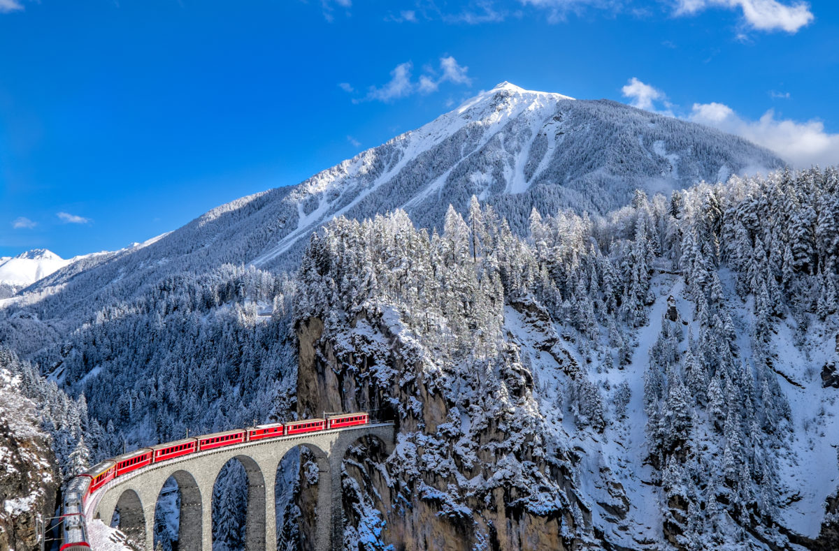 Glacier Express, Schweiz
