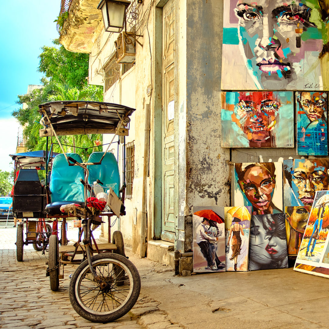 Besuchen Sie die Dörfer in Kuba