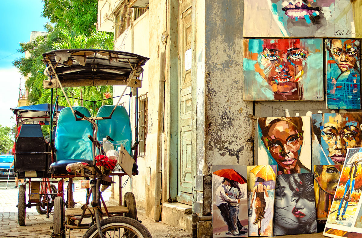 Besuchen Sie die Dörfer in Kuba