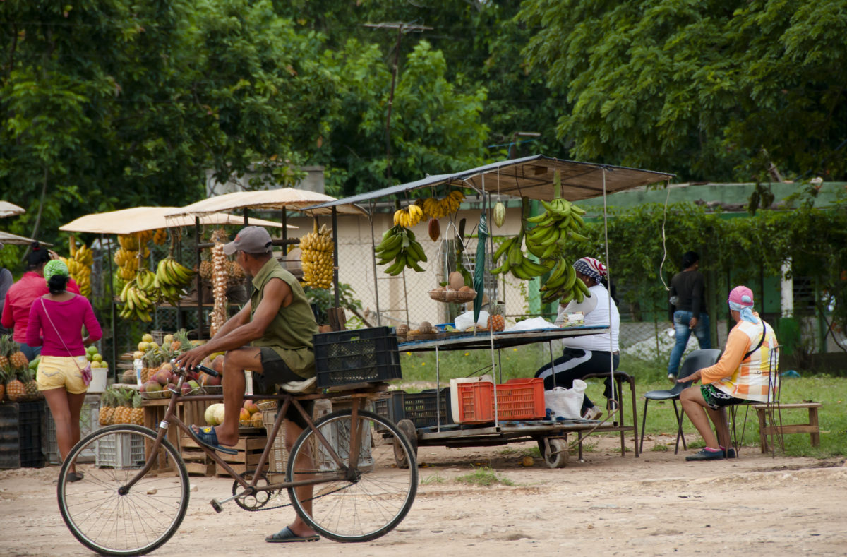 Obstmarkt in Kuba