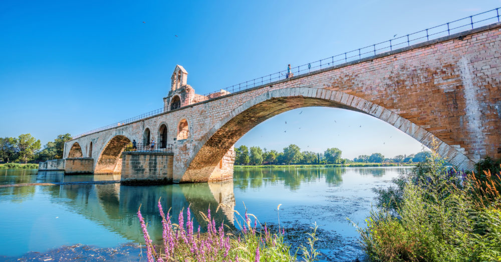 Pont Saint-Bénézet Avignon in der Provence
