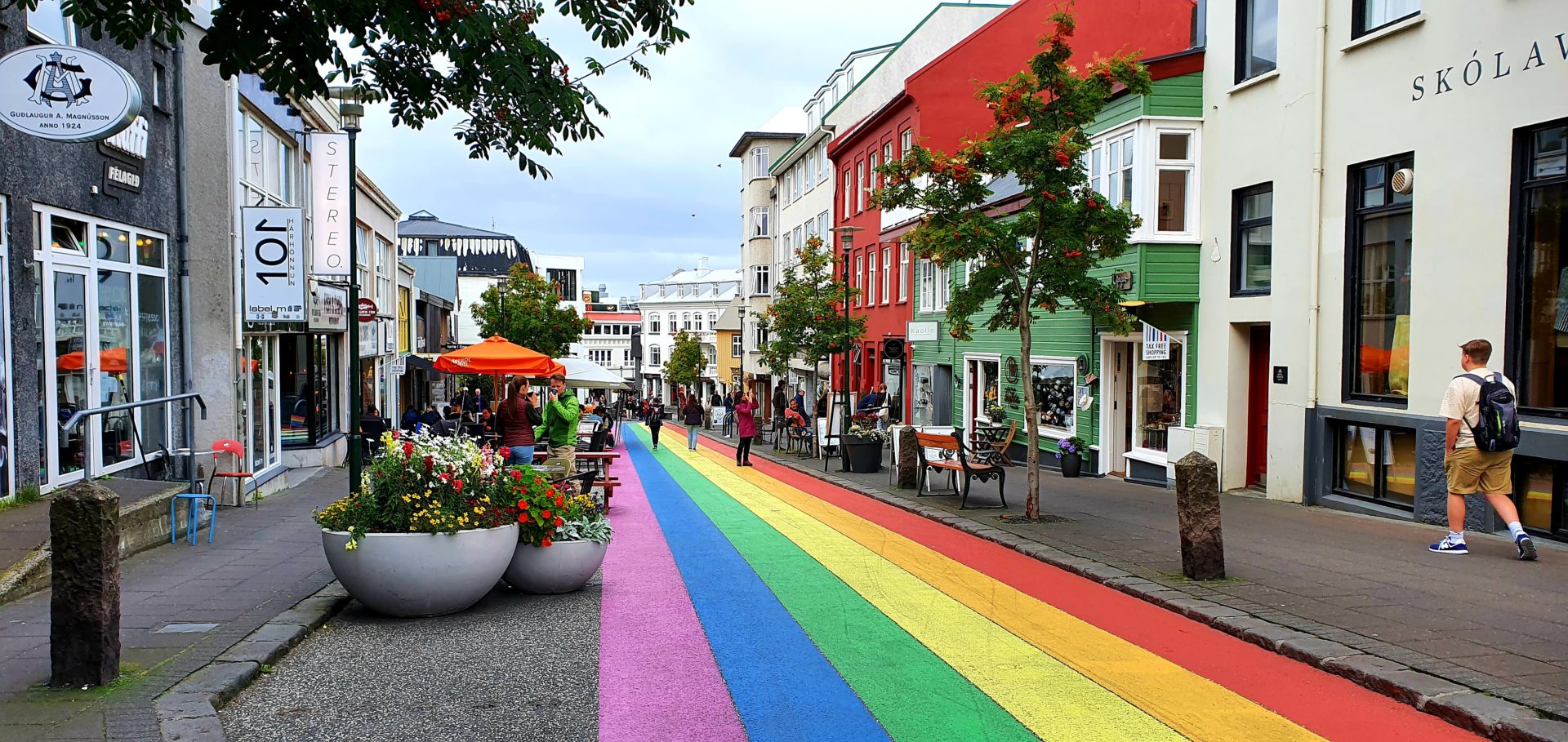Straßen in Reykjavík, Island