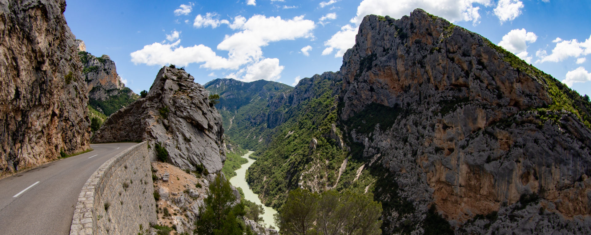 Blick auf die Gorges du Verdon Provence Frankreich