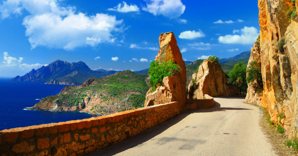 Panoramastraßen auf Korsika
