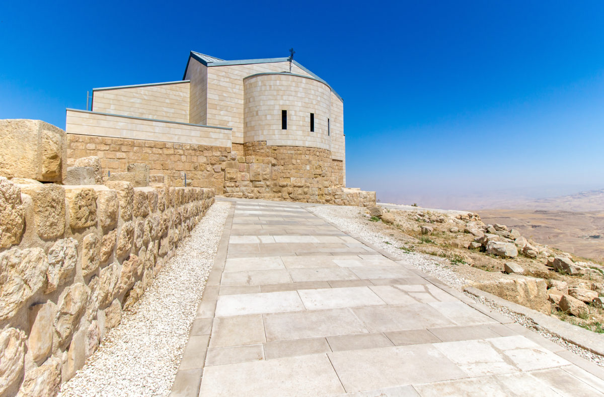 Mount Nebo Kloster in Jordanien