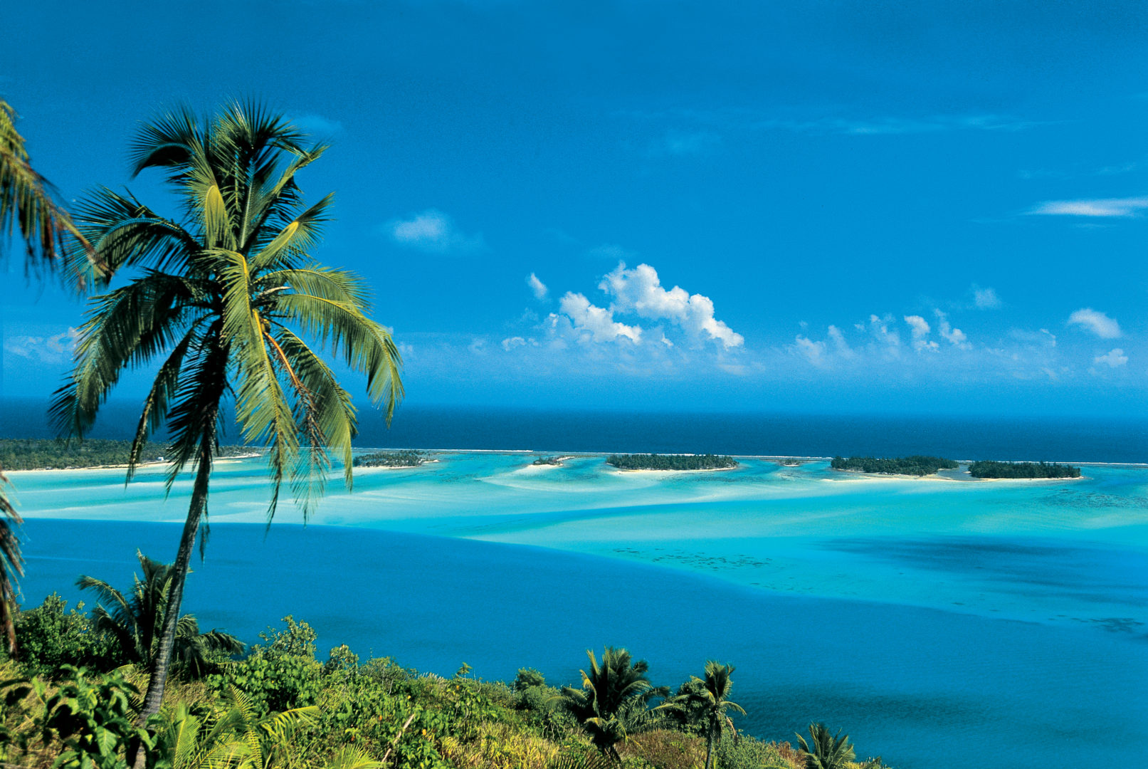 Bora-Bora-Lagune in Polynesien