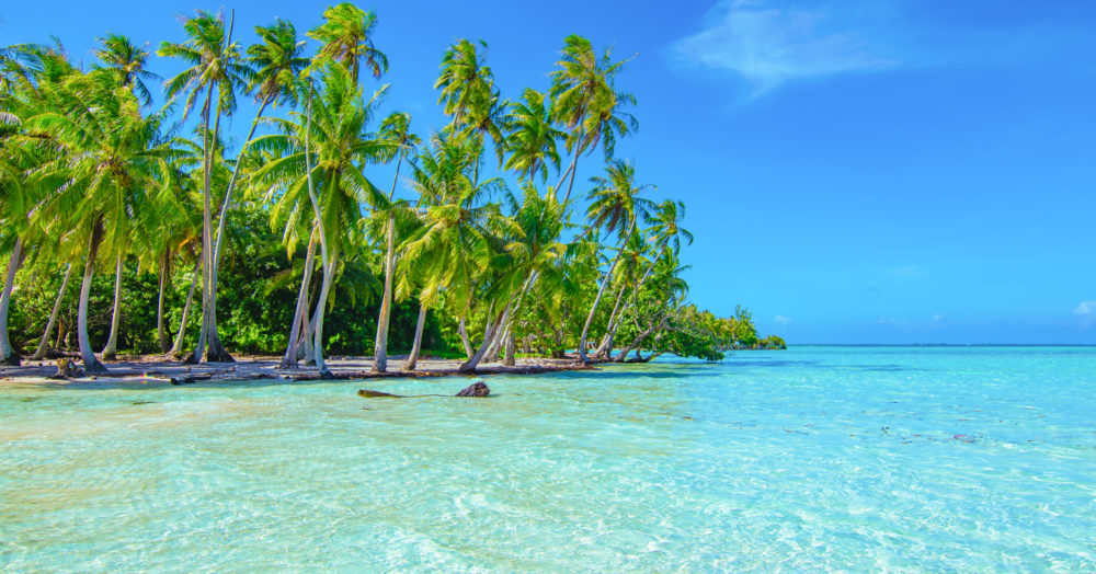 Tahaa-Lagune in Polynesien