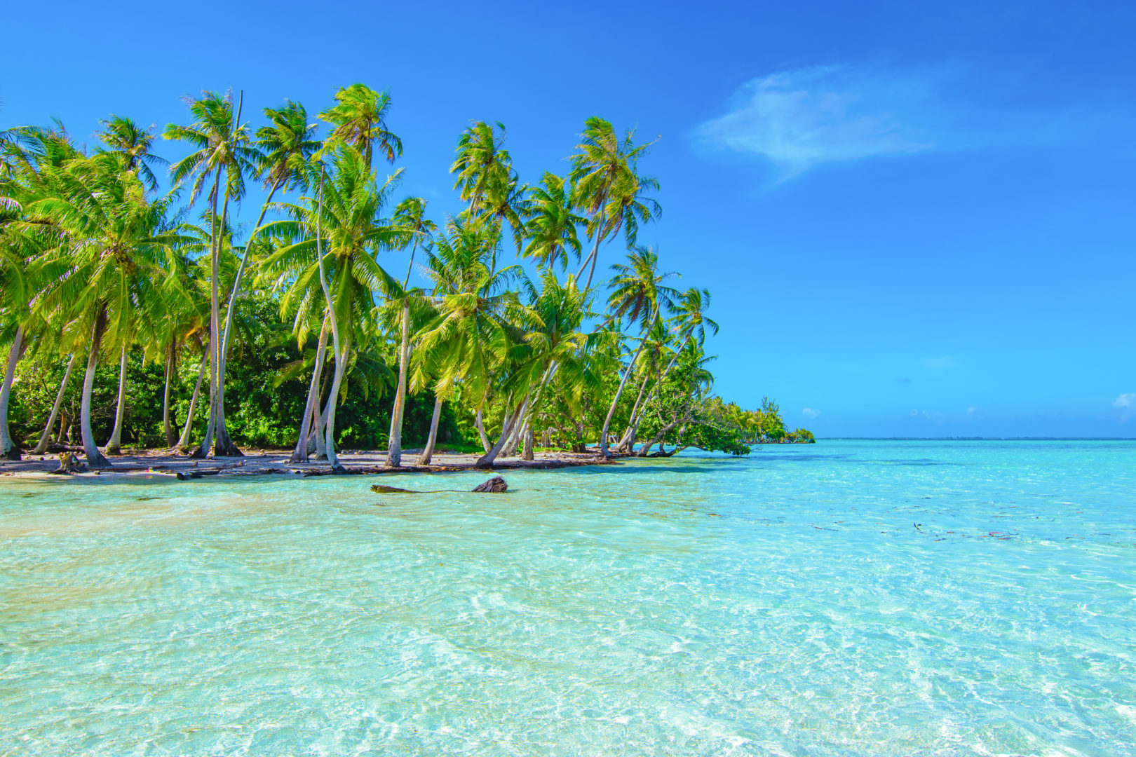 Tahaa-Lagune in Polynesien