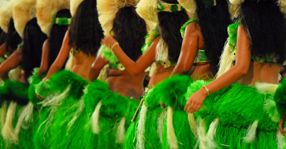 Polynesische Tänzerinnen