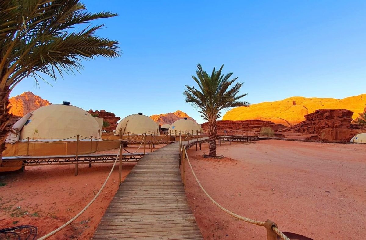 Wadi Rum Desert Camp Reise nach Jordanien