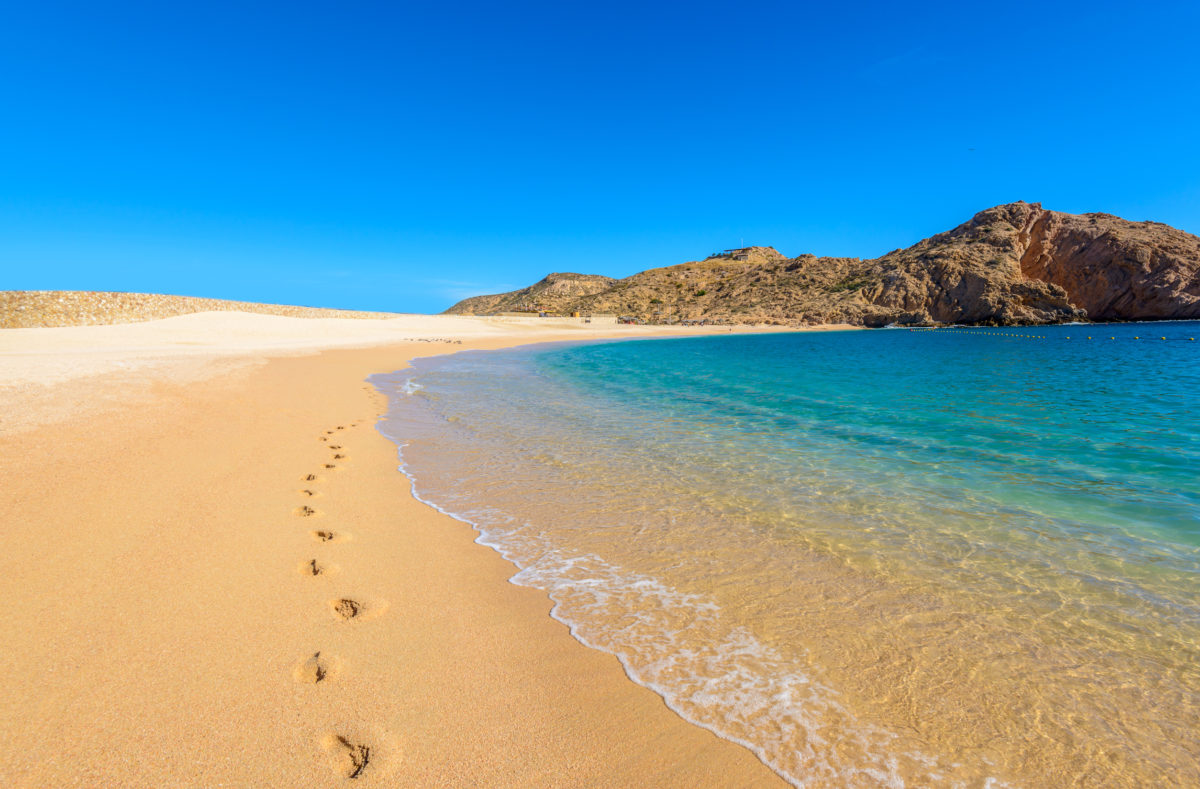 Strand von Santa Maria, Cabo San Lucas, Mexiko