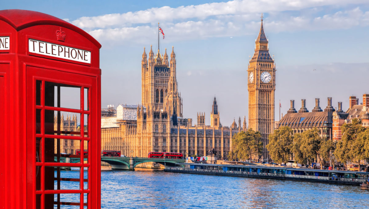 Big Ben unumgänglich und Symbol von London, England