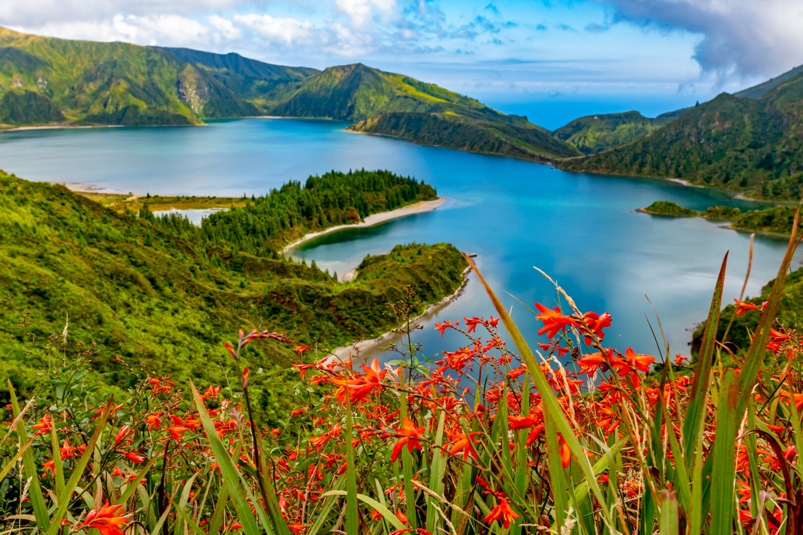 Lagoa do Fogo auf der Insel San Miguel, Azoren
