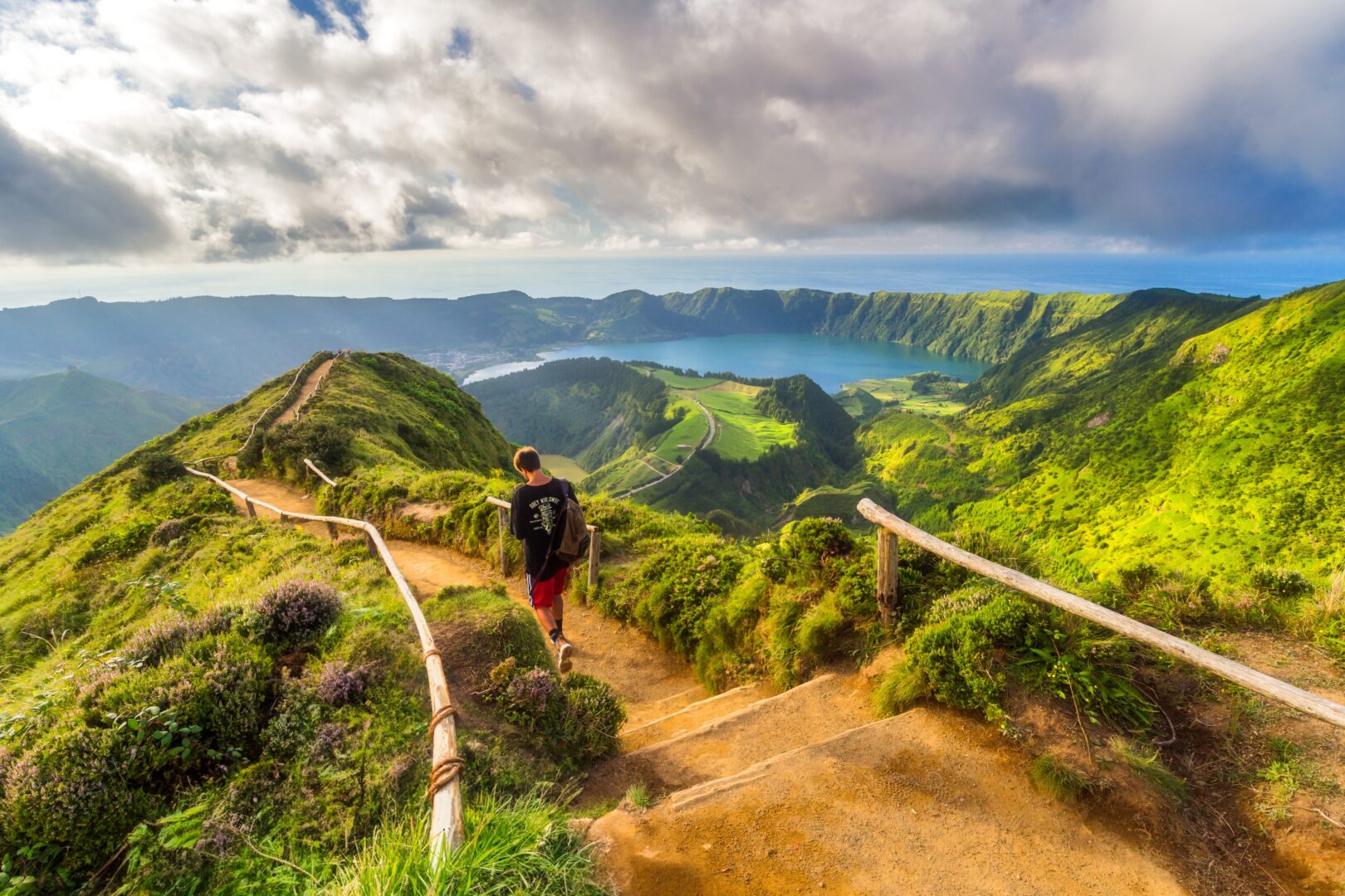 Aussichtspunkt Pico do Carvao, Azoren
