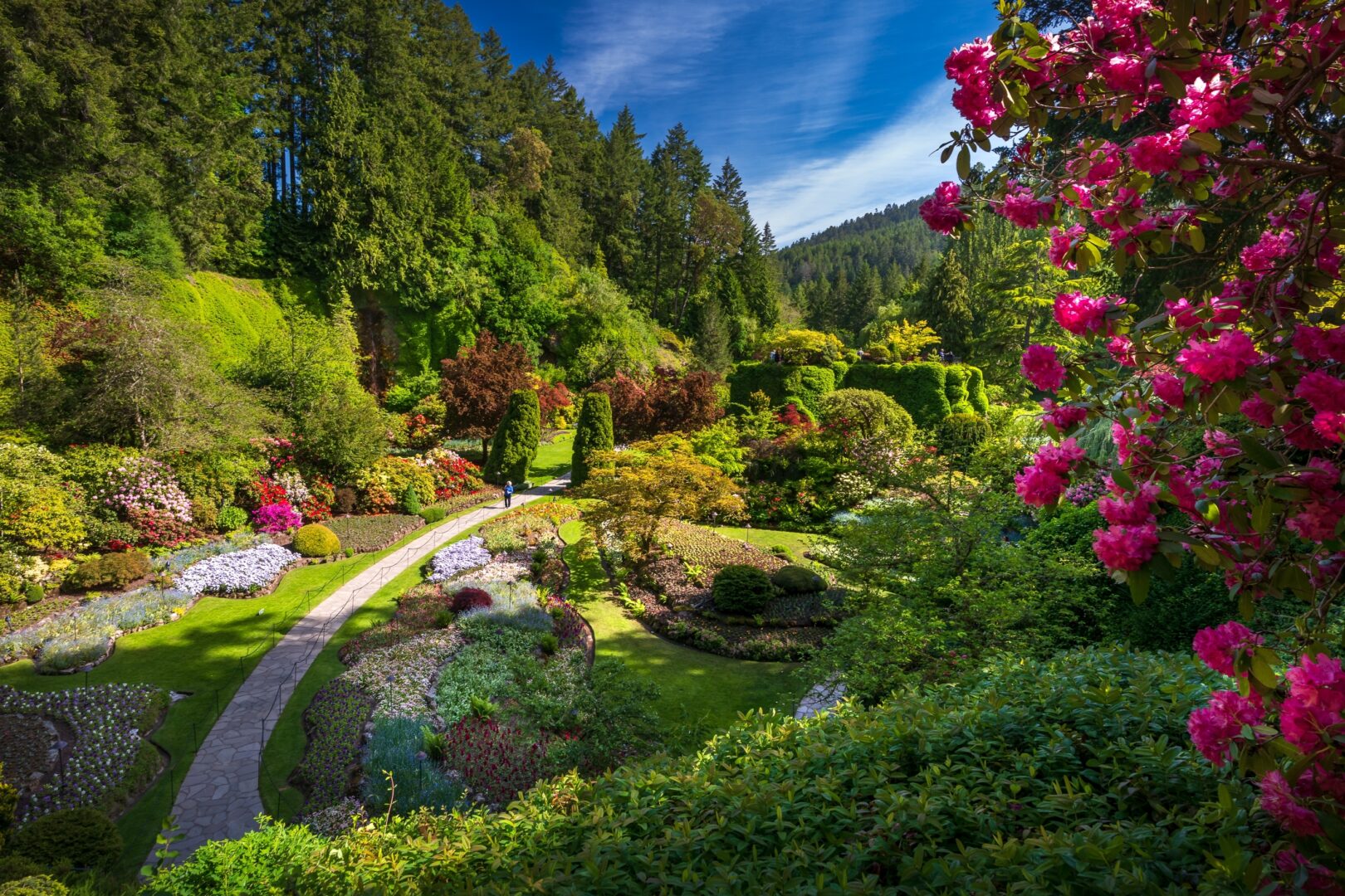 Butchart Gardens in Victoria, British Columbia